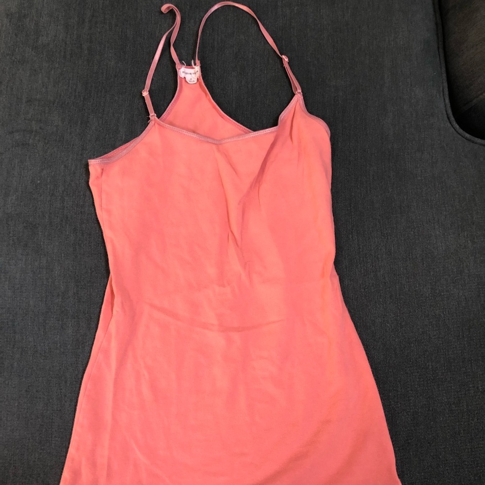 Pink tank top